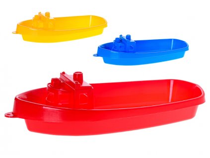 Loďka 40cm 3barvy 12m+