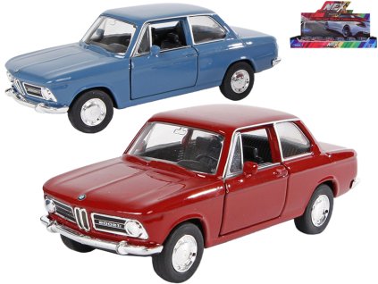 Welly BMW 2002 11,5cm kov zpětný chod 2barvy 12ks v DBX