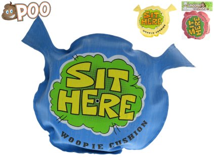 POO prdící polštářek 20cm 3barvy v sáčku