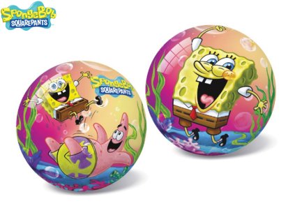 SpongeBob míč 14cm 10m+ 12ks v sáčku