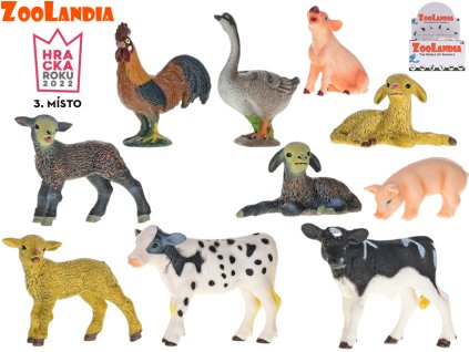 Zoolandia zvířátka farma mláďata v sáčku 18druhů 18ks v DBX