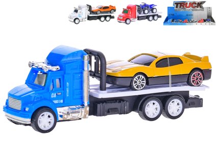 Nákladní auto 12,5cm na setrvačník s vozidlem 4-7,5cm 3barvy 12ks v DBX