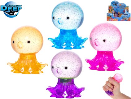 Destination Deep chobotnice strečová 8,5cm s přísavkami 4barvy 12ks v DBX