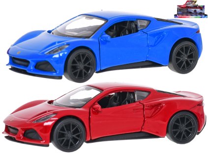 Welly Lotus Emira 12cm kov zpětný chod 2barvy 12ks v DBX