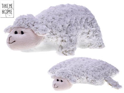 Take Me Home ovečka plyšová ležící/polštářek 38x35cm 0m+