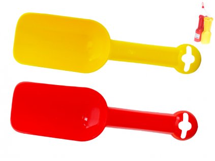 Lopatka 24,5cm 2barvy 12m+ 12ks v síťce