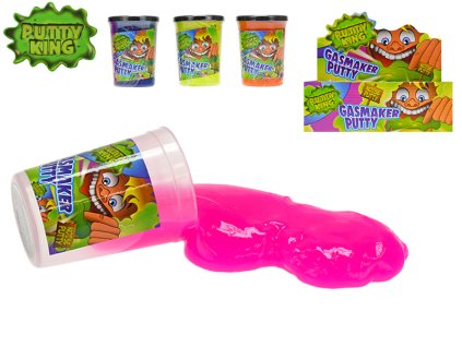 Putty King prdící hmota v kelímku 7x5,5cm 4barvy 12ks v DBX