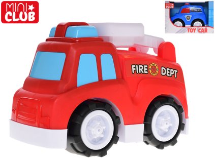 Mini Club vozidlo záchranných složek 25cm volný chod 2druhy 18m+ v krabičce