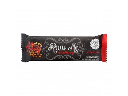 Raw Me Tyčinka ovocná s příchutí brusinky | 45 g