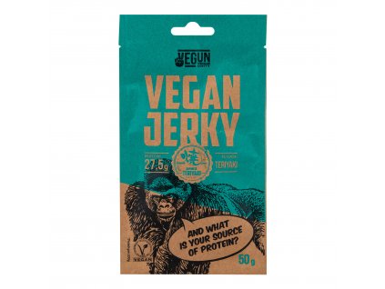 Vegun Vegan Jerky s příchutí teriyaki | 50 g