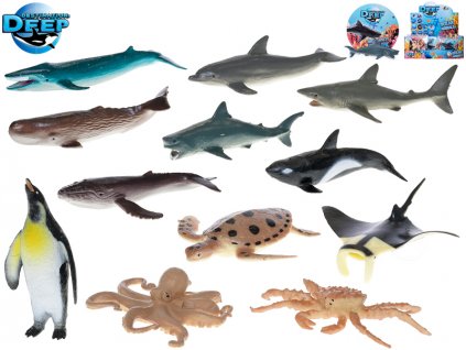 Destination Deep mořská zvířátka 8cm 12druhů 36ks v DBX