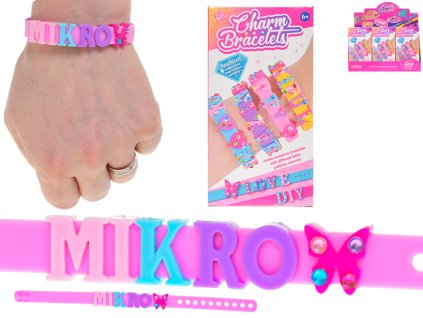 Sada pro vytváření náramků v krabičce 15ks v DBX