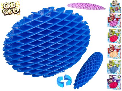 Grid Shifter mřížka 8,5cm měnící tvar 6barev v krabičce 12ks v DBX