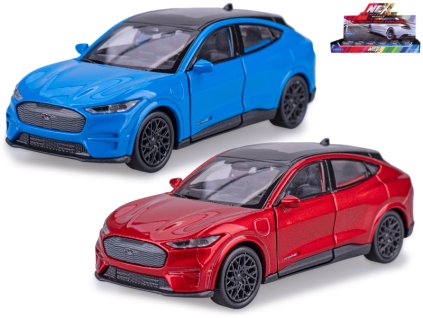 Welly Ford Mustang Mach E GT 12cm kov zpětný chod 2barvy 12ks v DBX