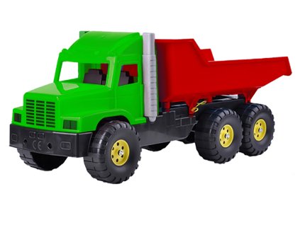 Auto nákladní 77cm zeleno-červené