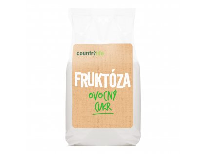 Country Life Cukr ovocný fruktóza | 500 g