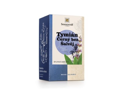 Tymián Černý bez Šalvěj bio 23,4 g., porc. dvoukomorový