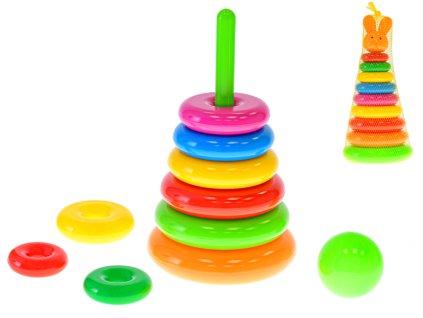 Pyramida velká 30cm 2druhy 18m+ v síťce