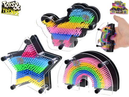 Toys&Trends Pin it! obrazce 3D otisky 6druhů 12ks v DBX