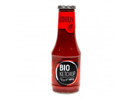 Rudolfs Kečup rajčatový pikantní BIO | 530 g
