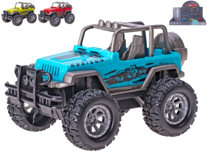Auto terénní 13cm na zpětný chod 3barvy 9ks v DBX
