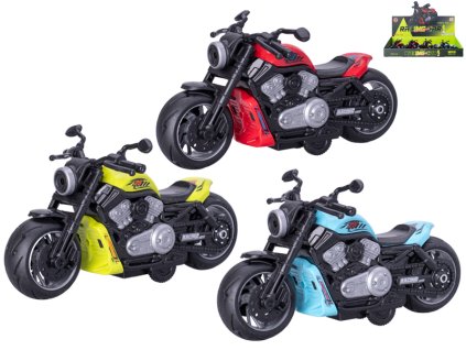 Motorka 13,5cm zpětný chod 3barvy 12ks v DBX