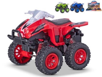 Čtyřkolka 8,5cm zpětný chod 3barvy 12ks v DBX