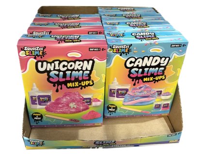 Sada na výrobu slizu 2druhy v krabičce 12ks v DBX