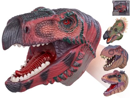 Maňásek dinosaurus 20cm 4druhy v krabičce