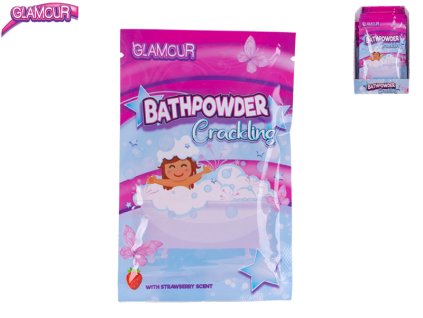 Glamour sůl do koupele s vůní jahod 30g v sáčku 18ks v PDQ