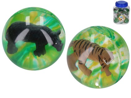 Hopík safari 4,5cm 7druhů 25ks v dóze