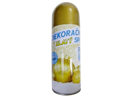 Dekorační sprej zlatý 250ml