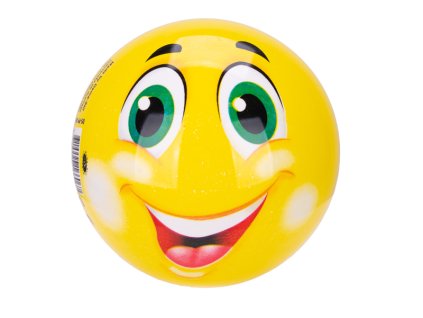 Míč 13cm s obličejem 10m+ v síťce