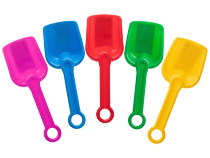 Lopatka 22cm 5barev 12m+