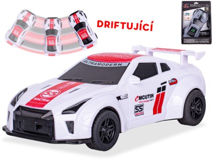 Auto driftující 16cm na setrvačník 2barvy v krabičce