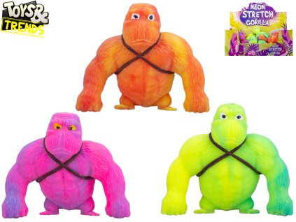 Toys&Trends gorila super strečová barevná 10cm 3barvy 12ks v DBX