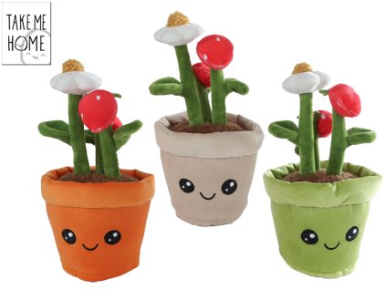 Take Me Home jahodník plyšový 23cm 3barvy 0m+