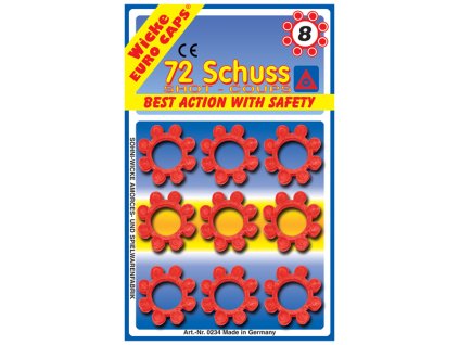 Kapsle "8" 72ran na kartě