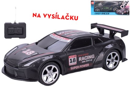 R/C auto závodní 18cm 27MHz jednoduchá funkce na baterie 2druhy v krabičce