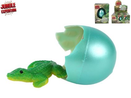 Jungle Expedition krokodýl líhnoucí a rostoucí v krabičce 12ks v DBX