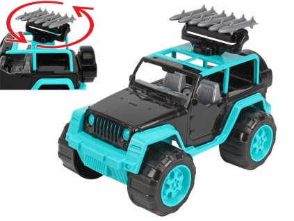 Auto SUV 28cm s raketami