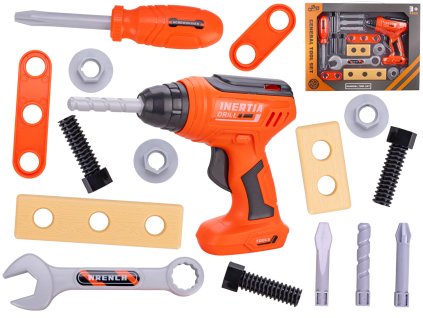 Sada nářadí s vrtačkou 16ks v krabičce