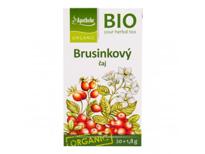 Apotheke Čaj Brusinkový BIO | 36 g