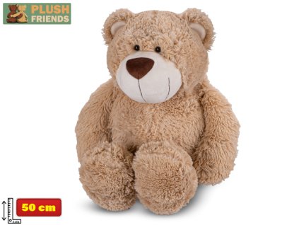 Plush Friends medvěd 50cm plyšový béžový 0m+