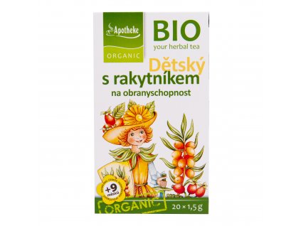 Apotheke Čaj Dětský s rakytníkem BIO | 30 g