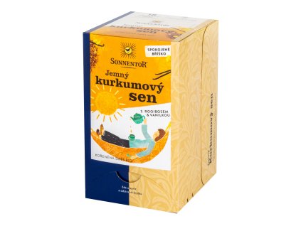 Sonnentor Čaj Jemný kurkumový sen BIO | 27 g