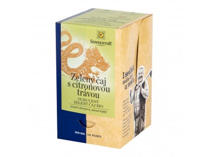 Sonnentor Čaj Zelený s citronovou trávou BIO | 21,6 g