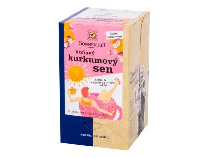 Sonnentor Čaj Voňavý kurkumový sen BIO | 36 g