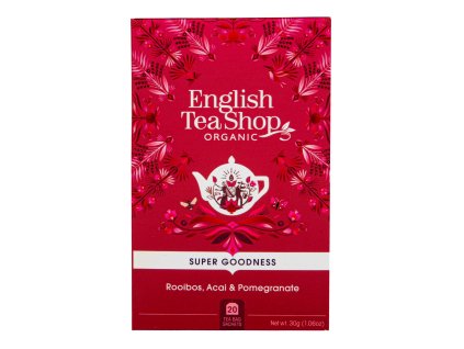 English Tea Shop Čaj Rooibos s acai a granátovým jablkem BIO | 20 sáčků