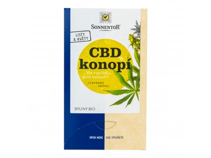 CBD konopí porcovaný 21,6 g BIO SONNENTOR